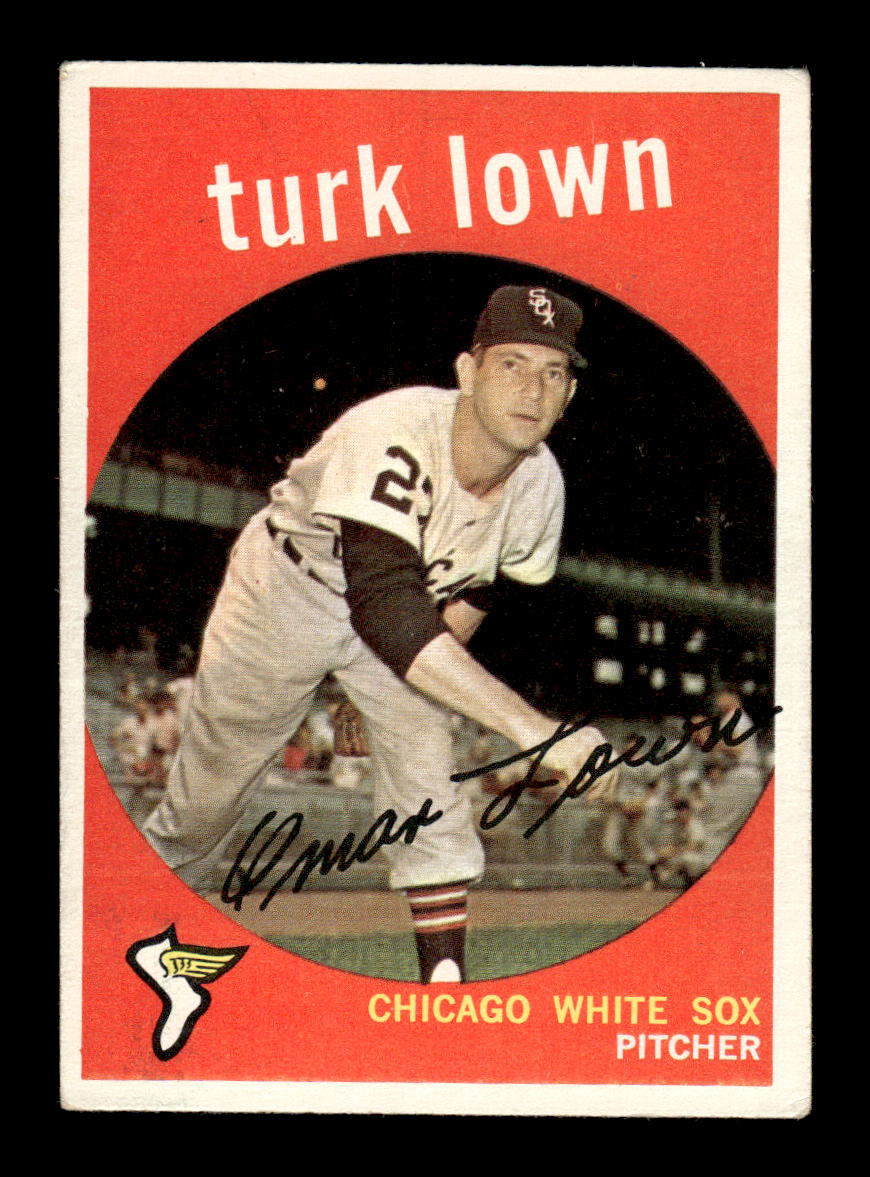 1959 Topps #277b Turk Lown Chicago White Sox EX HOF10009351