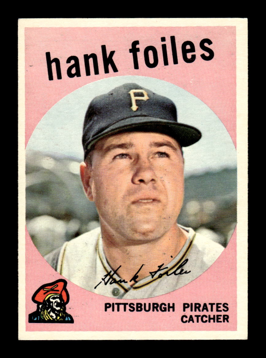 1959 Topps #294 Hank Foiles Pittsburgh Pirates NMT HOF10009366