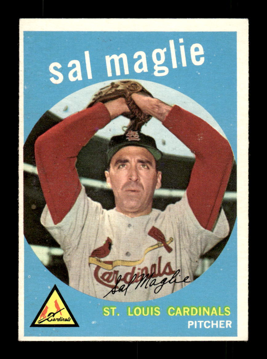 1959 Topps #309 Sal Maglie St. Louis Cardinals EX HOF10009379