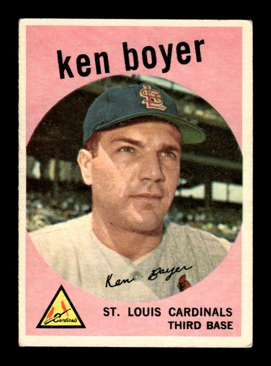 1959 Topps #325 Ken Boyer St. Louis Cardinals EX HOF10009393