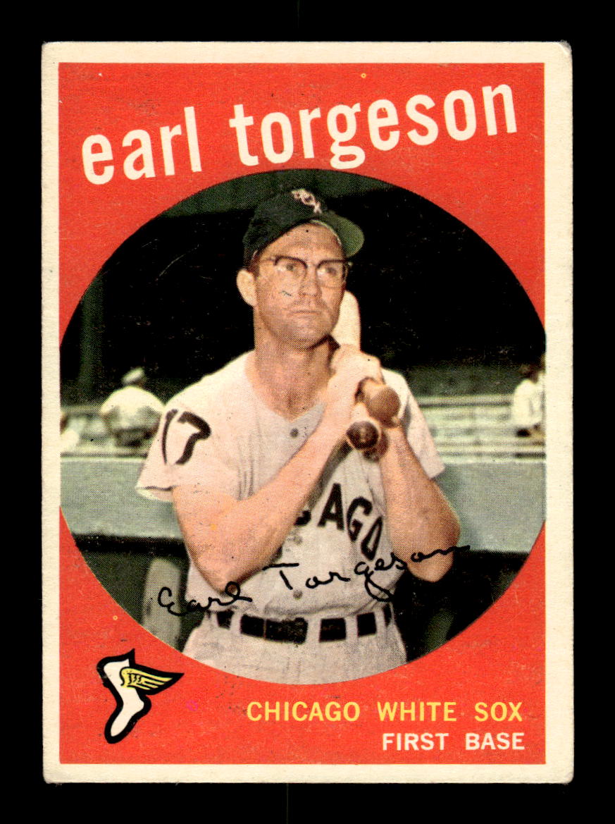 1959 Topps #351 Earl Torgeson Chicago White Sox VGEX HOF10009413