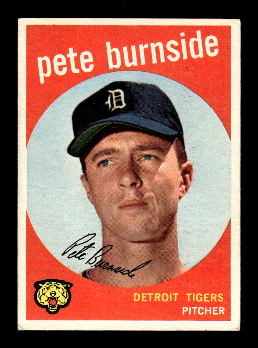 1959 Topps #354 Pete Burnside Detroit Tigers EX HOF10009415