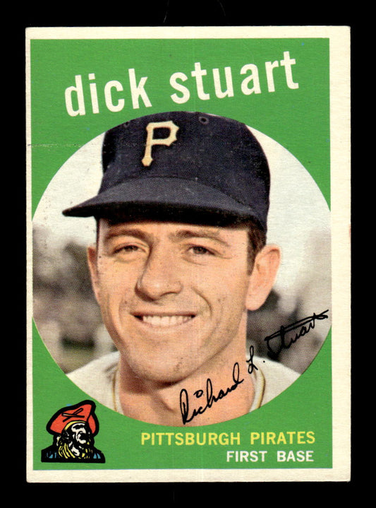 1959 Topps #357 Dick Stuart Pittsburgh Pirates EX HOF10009418