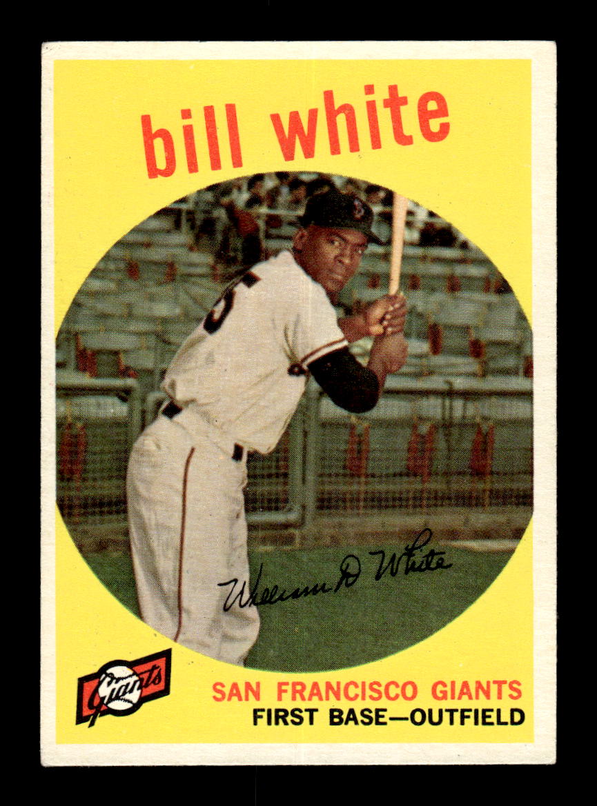 1959 Topps #359 Bill White San Francisco Giants EX HOF10009420