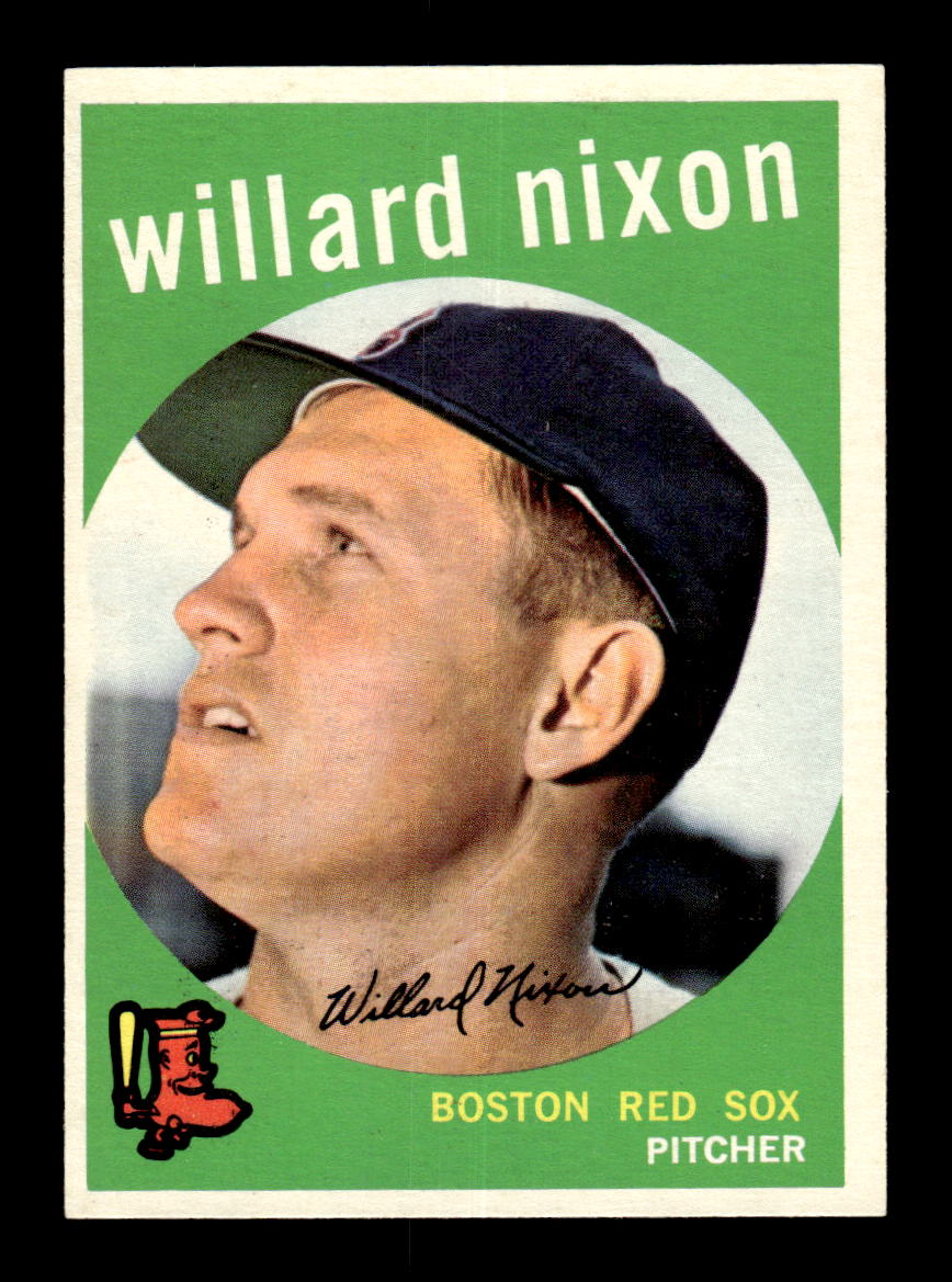 1959 Topps #361 Willard Nixon Boston Red Sox NMT HOF10009421