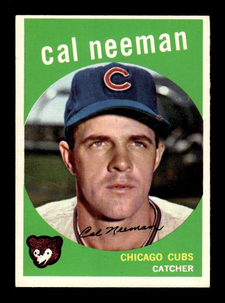 1959 Topps #367 Cal Neeman Chicago Cubs NMT HOF10009427