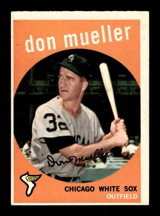 1959 Topps #368 Don Mueller Chicago White Sox EX HOF10009428