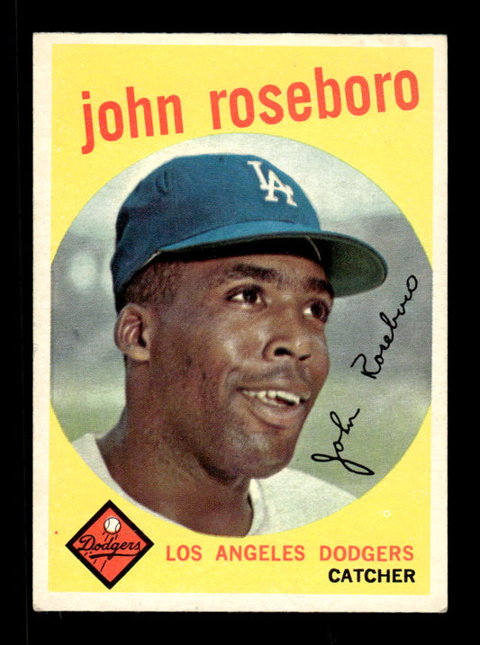 1959 Topps #441 John Roseboro Los Angeles Dodgers EXMT HOF10009435