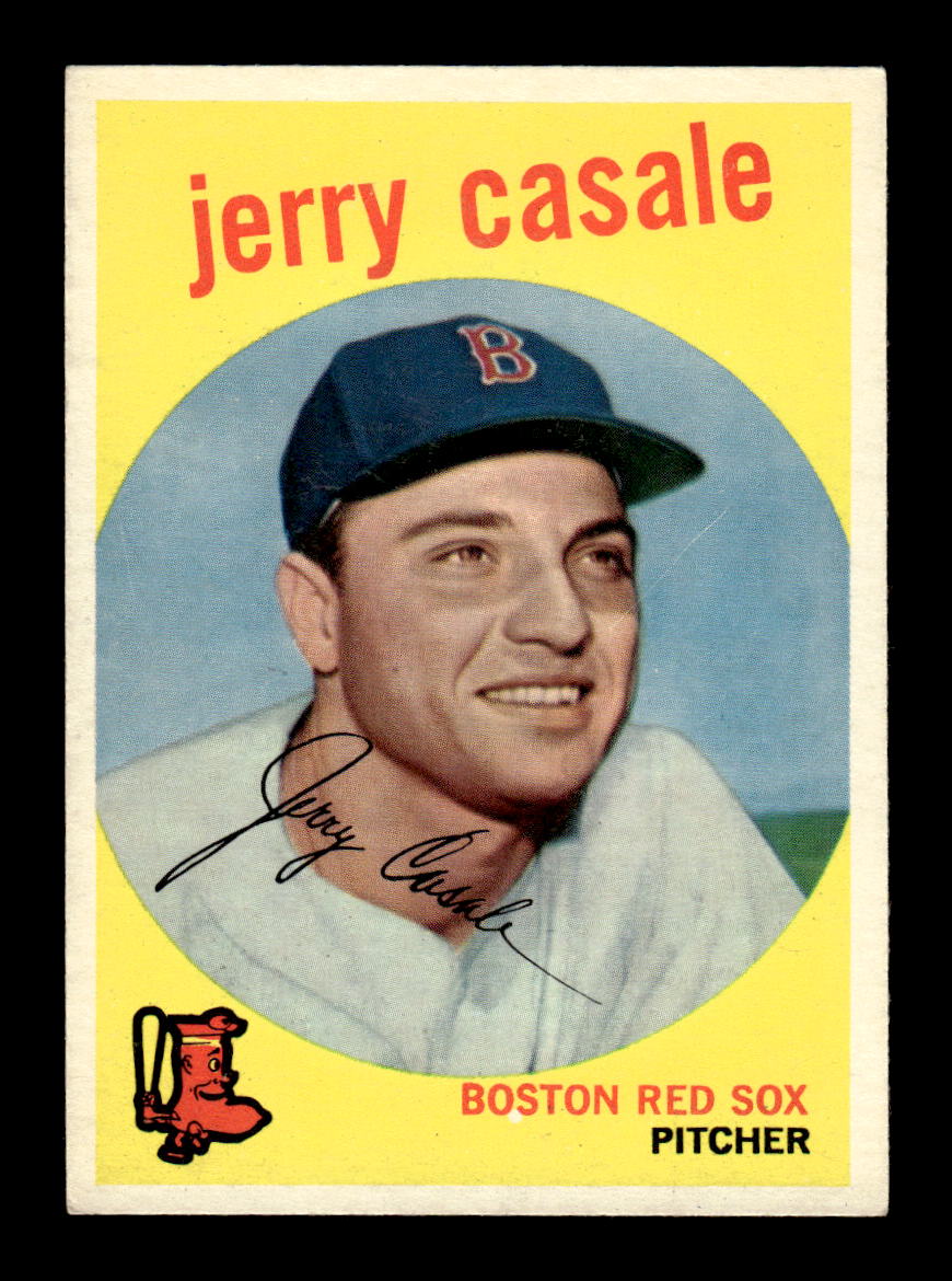 1959 Topps #456 Jerry Casale Boston Red Sox EXMT HOF10009447