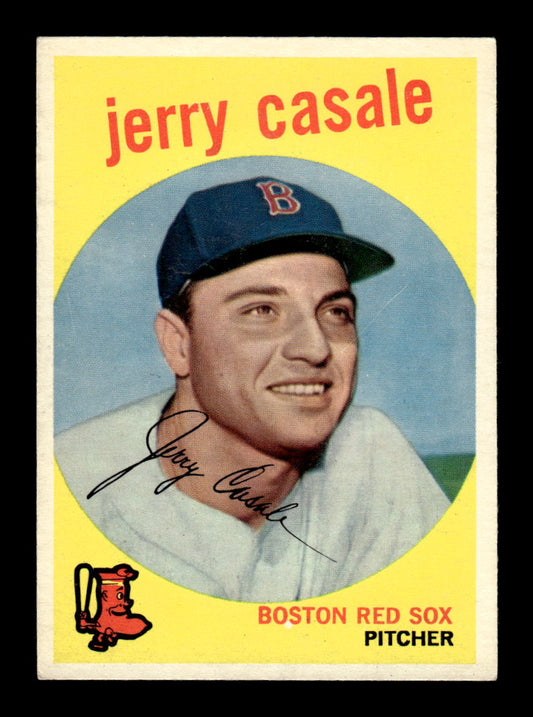 1959 Topps #456 Jerry Casale Boston Red Sox EXMT HOF10009447