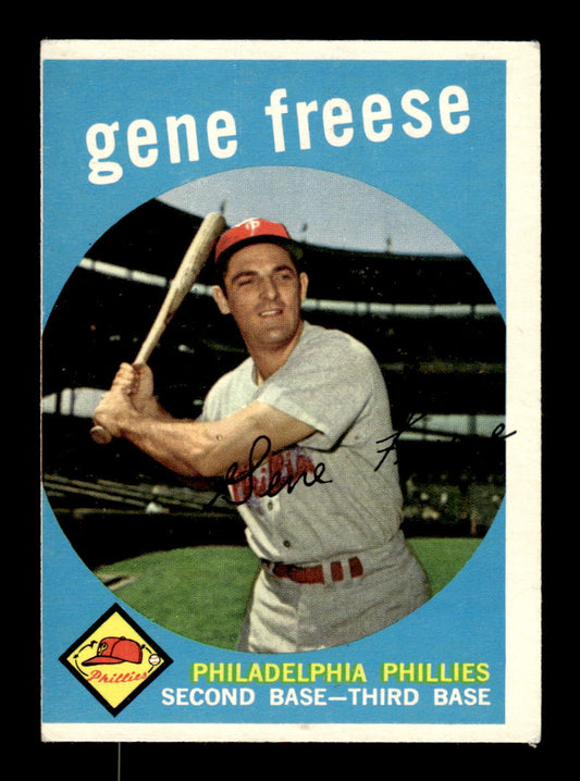 1959 Topps #472 Gene Freese Philadelphia Phillies EX HOF10009453