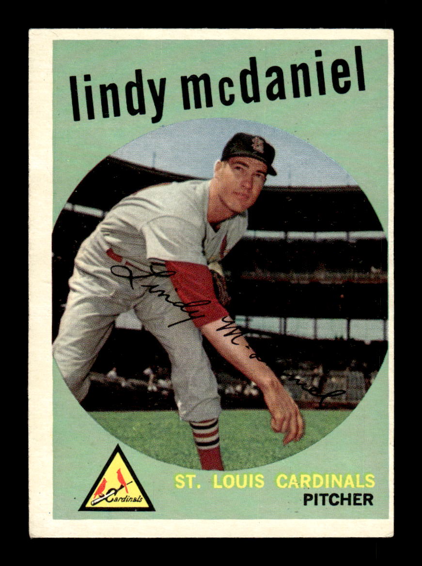 1959 Topps #479 Lindy McDaniel St. Louis Cardinals EX HOF10009459