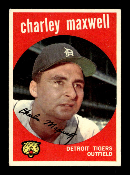 1959 Topps #481 Charley Maxwell Detroit Tigers EXMT HOF10009461