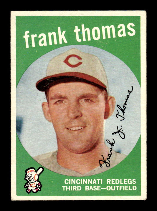 1959 Topps #490 Frank Thomas Cincinnati Redlegs EX HOF10009470
