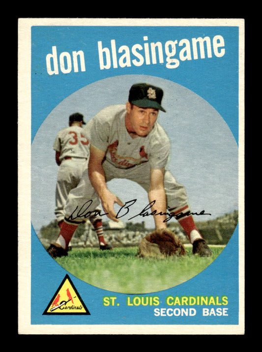 1959 Topps #491 Don Blasingame St. Louis Cardinals EX HOF10009471