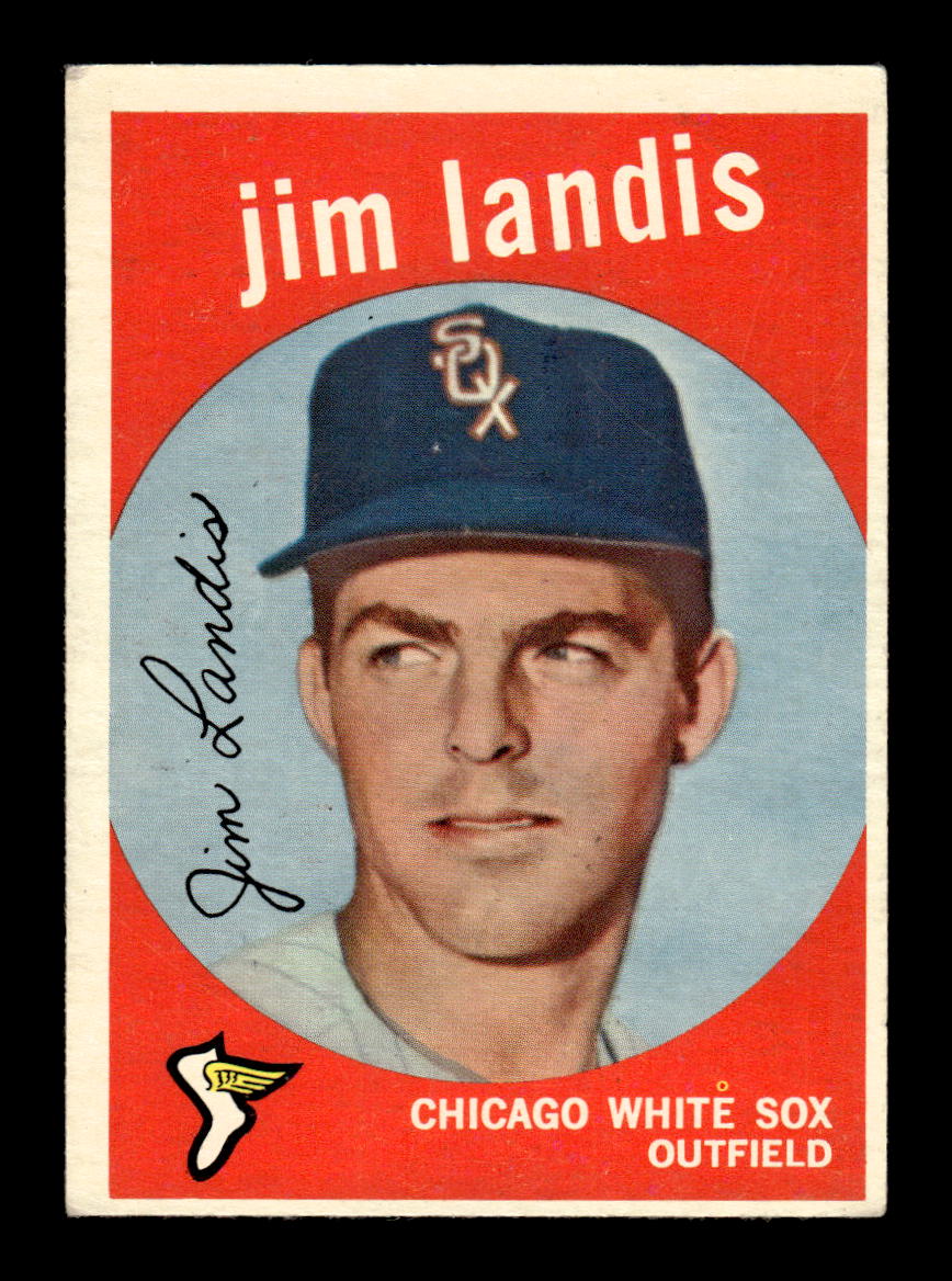 1959 Topps #493 Jim Landis Chicago White Sox VG HOF10009473