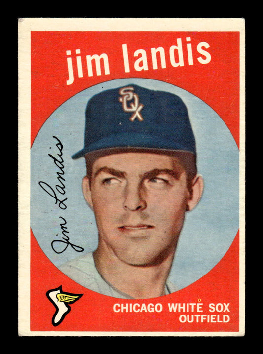 1959 Topps #493 Jim Landis Chicago White Sox VG HOF10009473