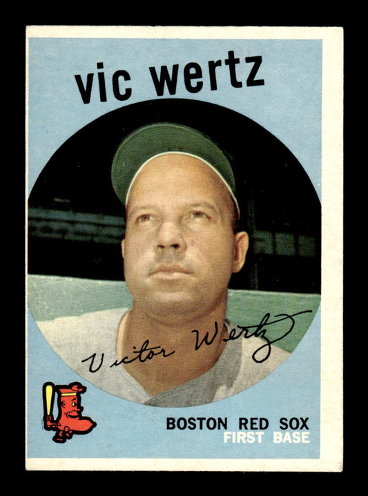 1959 Topps #500 Vic Wertz Boston Red Sox EX HOF10009480