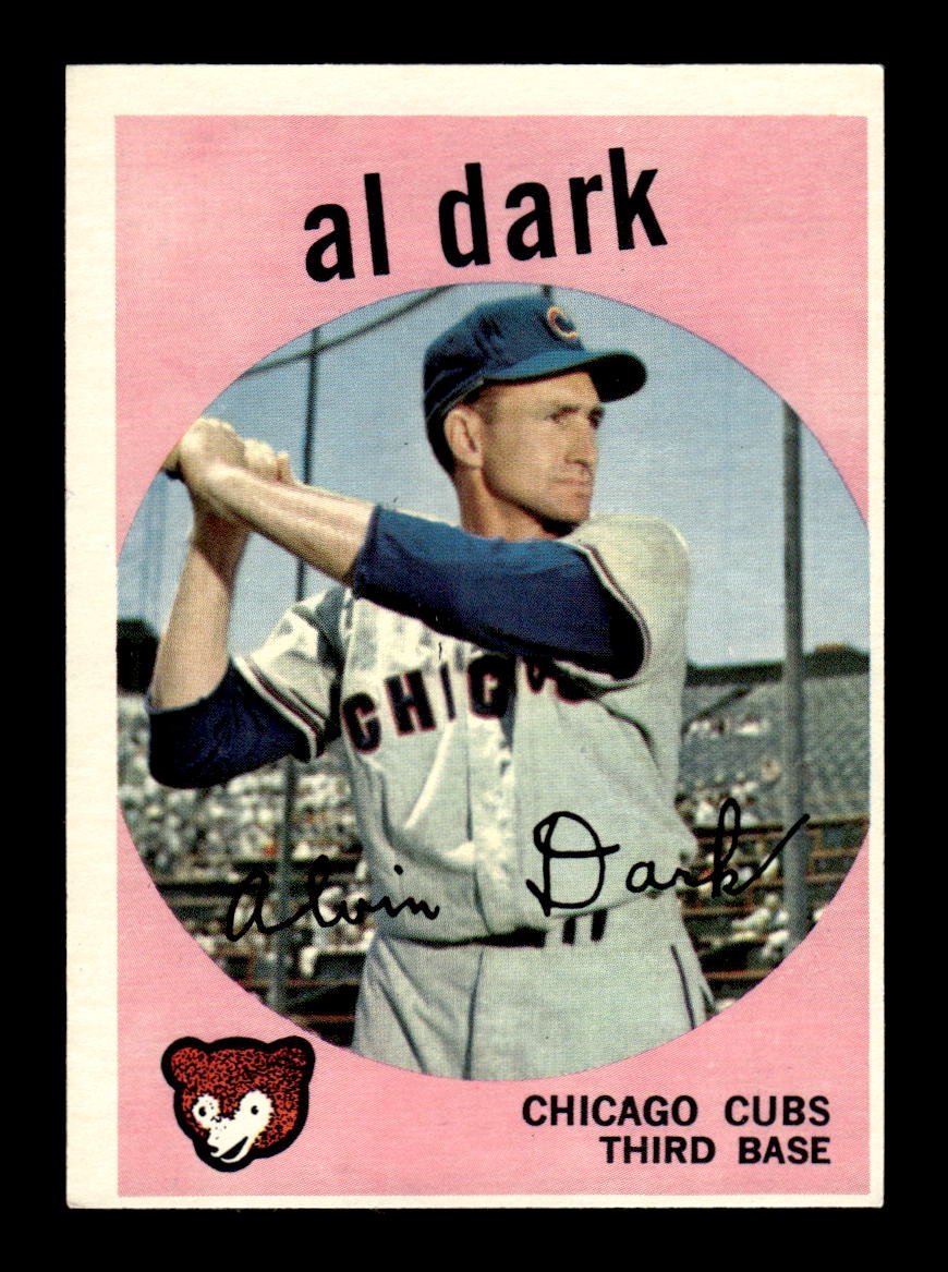 1959 Topps #502 Al Dark Chicago Cubs EX HOF10009482