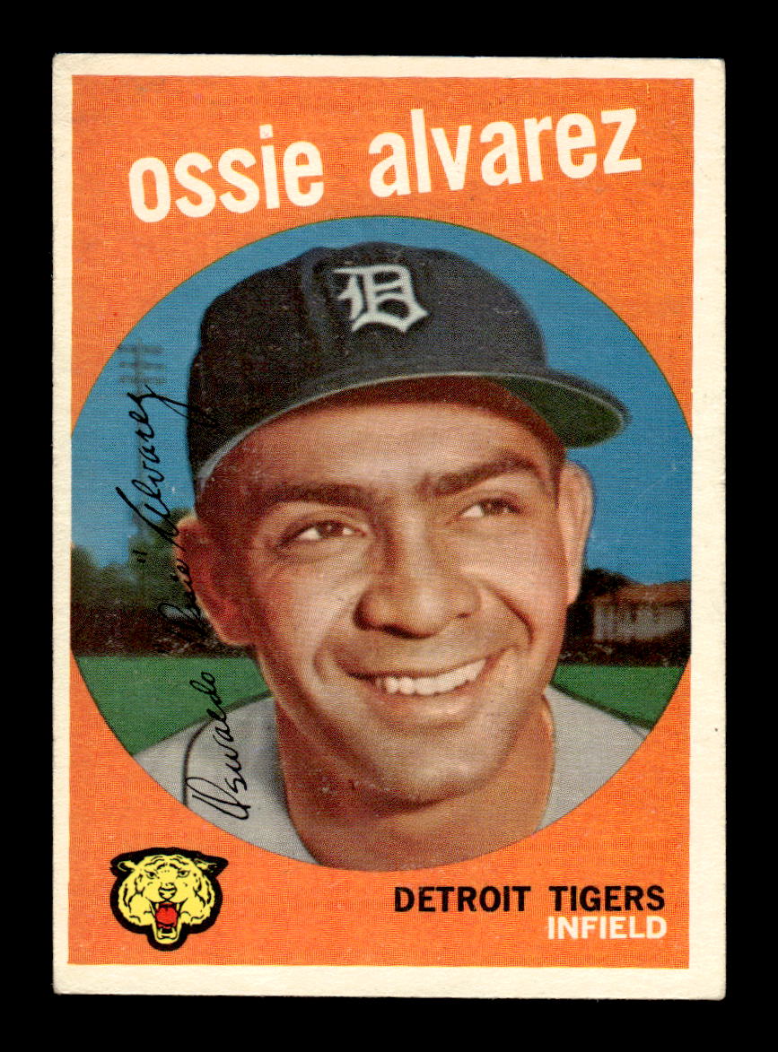 1959 Topps #504 Ossie Alvarez Detroit Tigers EXMT HOF10009484