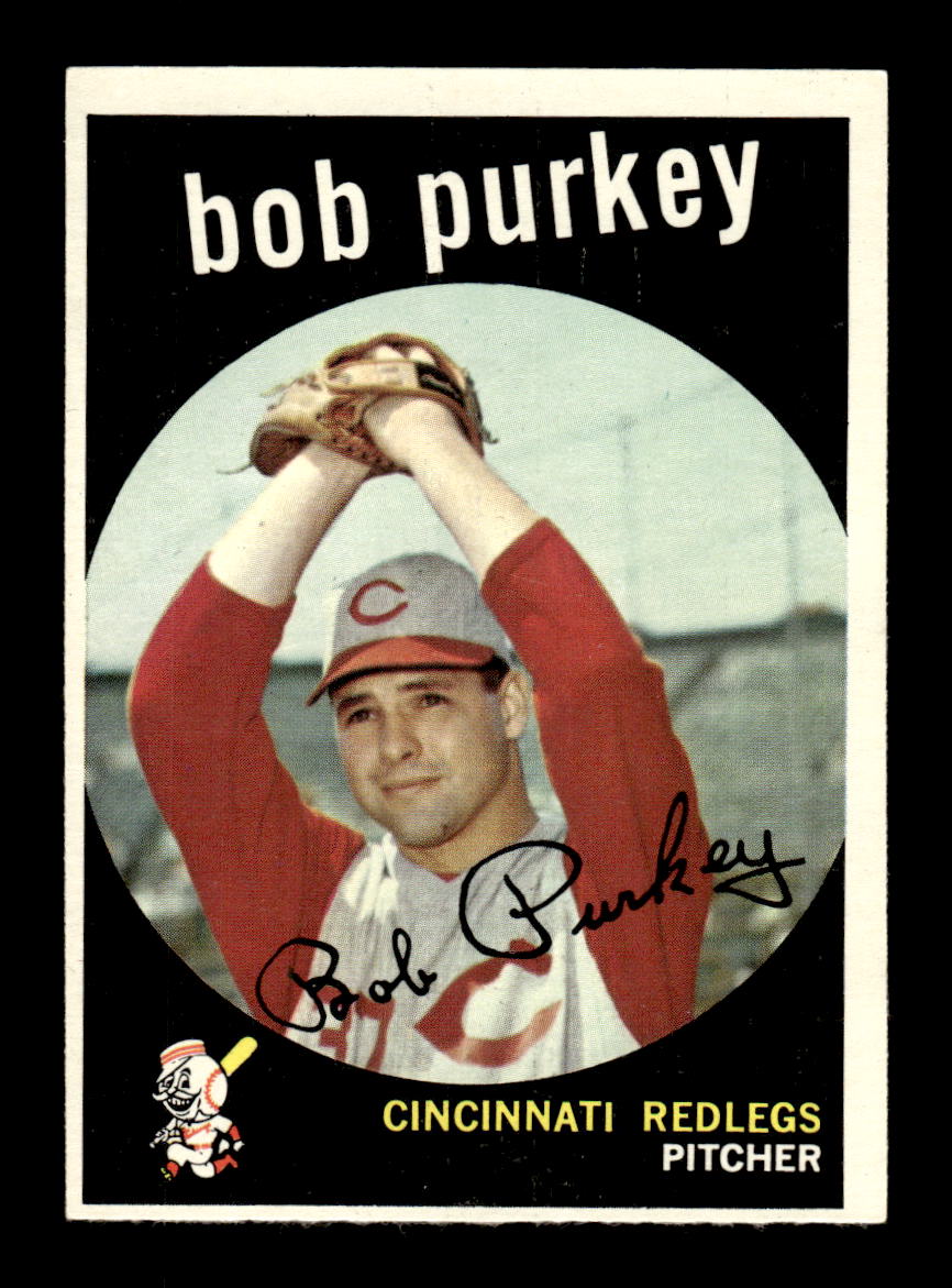 1959 Topps #506 Bob Purkey Cincinnati Redlegs EXMT HOF10009486