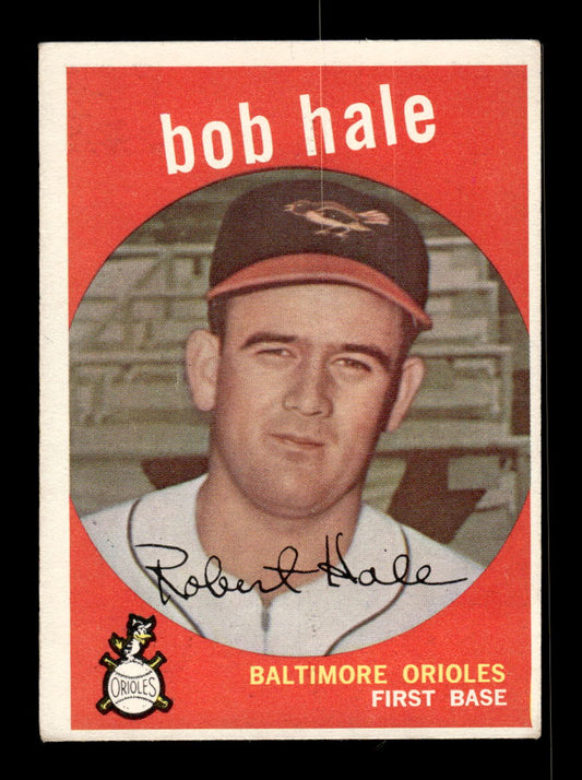 1959 Topps #507 Bob Hale Baltimore Orioles EX HOF10009487