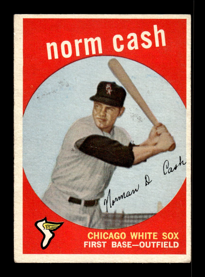1959 Topps #509 Norm Cash Chicago White Sox VGEX HOF10009489
