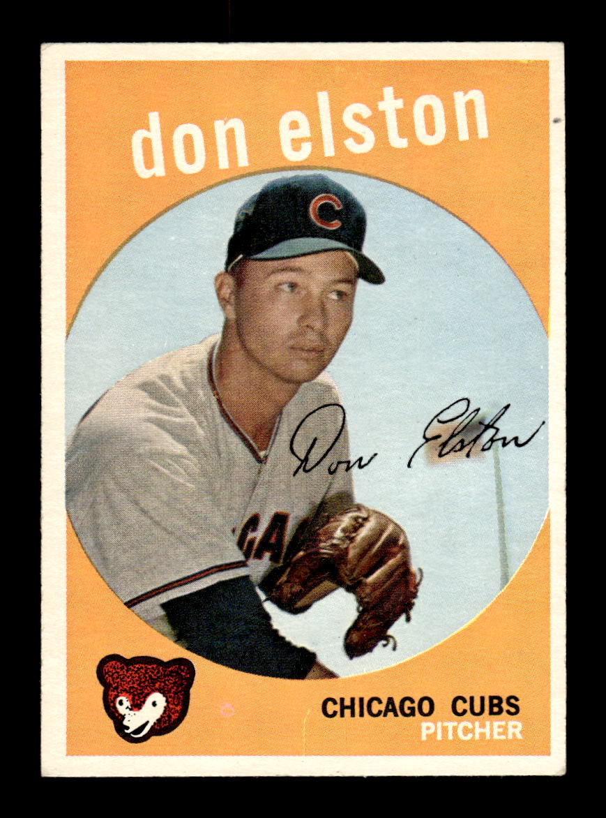 1959 Topps #520 Don Elston Chicago Cubs EXMT HOF10009495