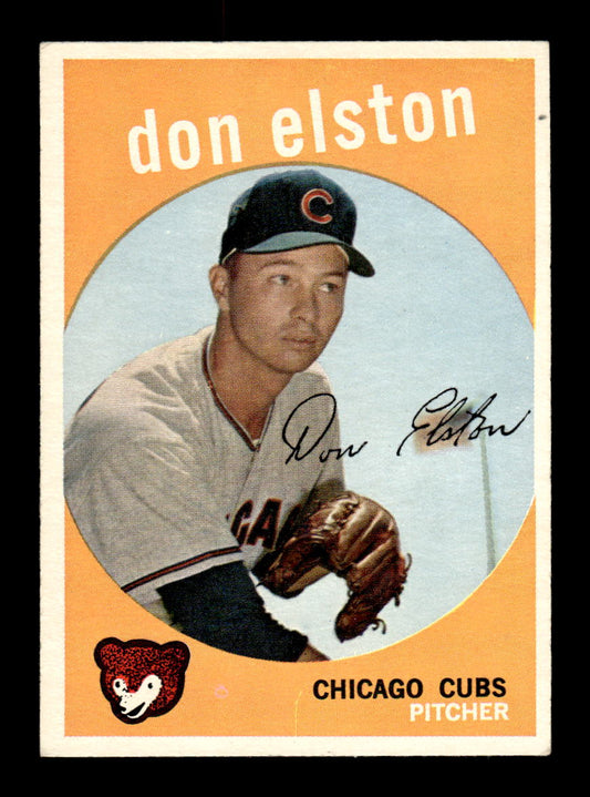 1959 Topps #520 Don Elston Chicago Cubs EXMT HOF10009495