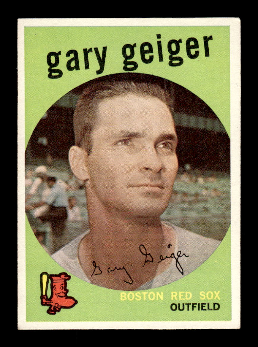 1959 Topps #521 Gary Geiger Boston Red Sox EX HOF10009496