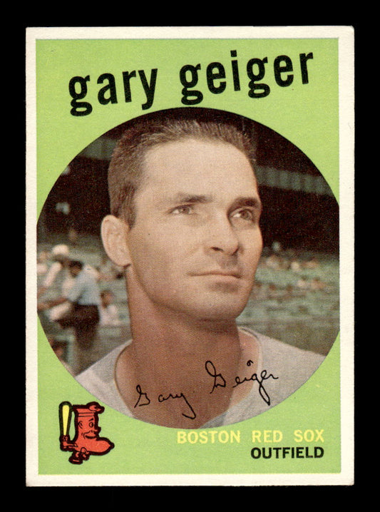 1959 Topps #521 Gary Geiger Boston Red Sox EX HOF10009496
