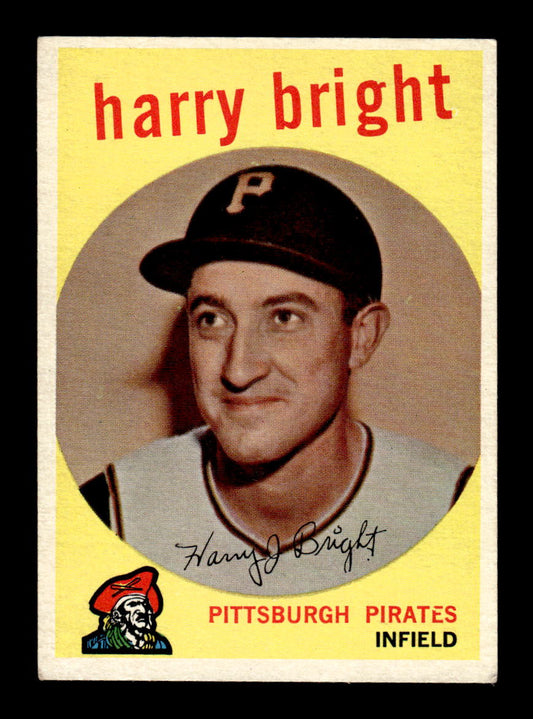 1959 Topps #523 Harry Bright Pittsburgh Pirates EX HOF10009498