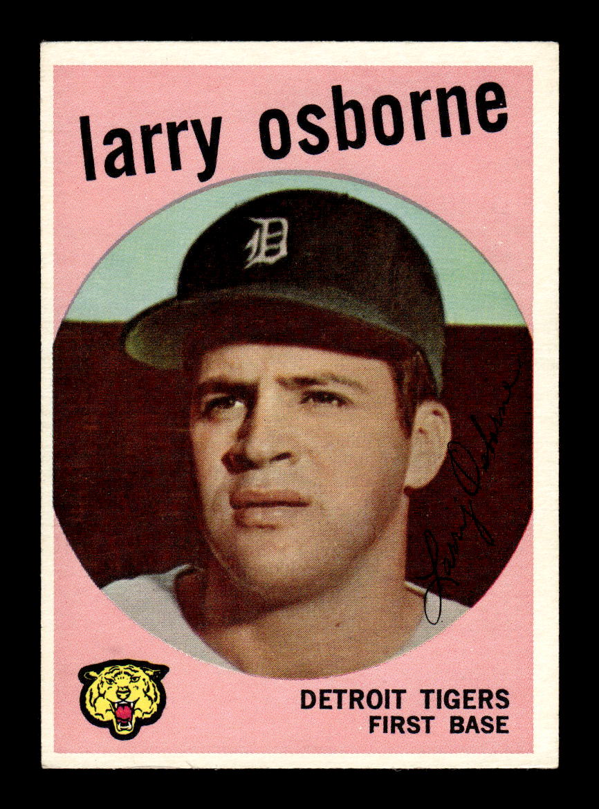 1959 Topps #524 Larry Osborne Detroit Tigers EX HOF10009499