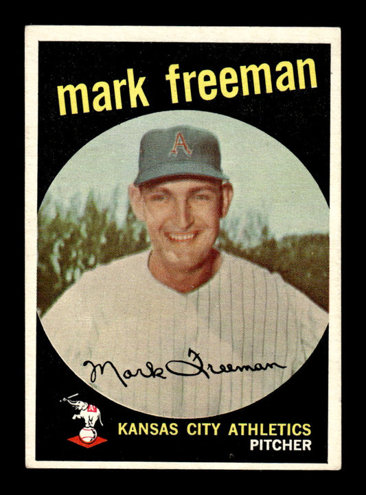 1959 Topps #532 Mark Freeman Kansas City Athletics EX HOF10009505