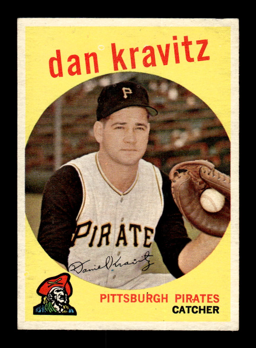 1959 Topps #536 Dan Kravitz Pittsburgh Pirates EX HOF10009509