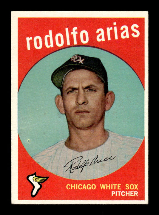 1959 Topps #537 Rodolfo Arias Chicago White Sox EXMT HOF10009510