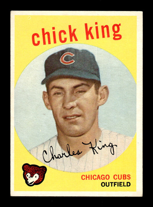 1959 Topps #538 Chick King Chicago Cubs EXMT HOF10009511