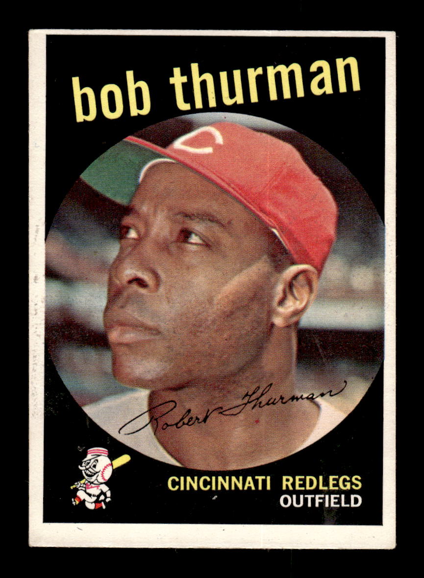 1959 Topps #541 Bob Thurman Cincinnati Redlegs EX HOF10009513