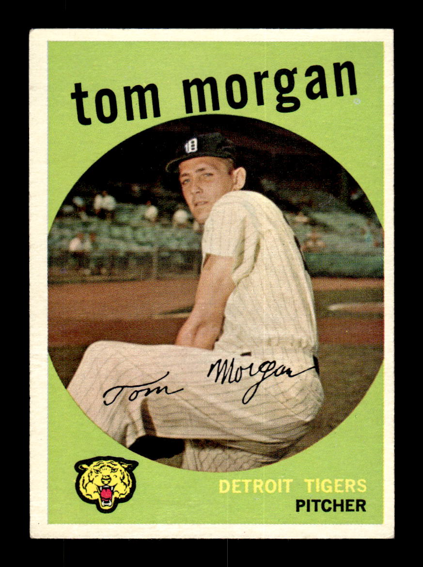 1959 Topps #545 Tom Morgan Detroit Tigers EX HOF10009515
