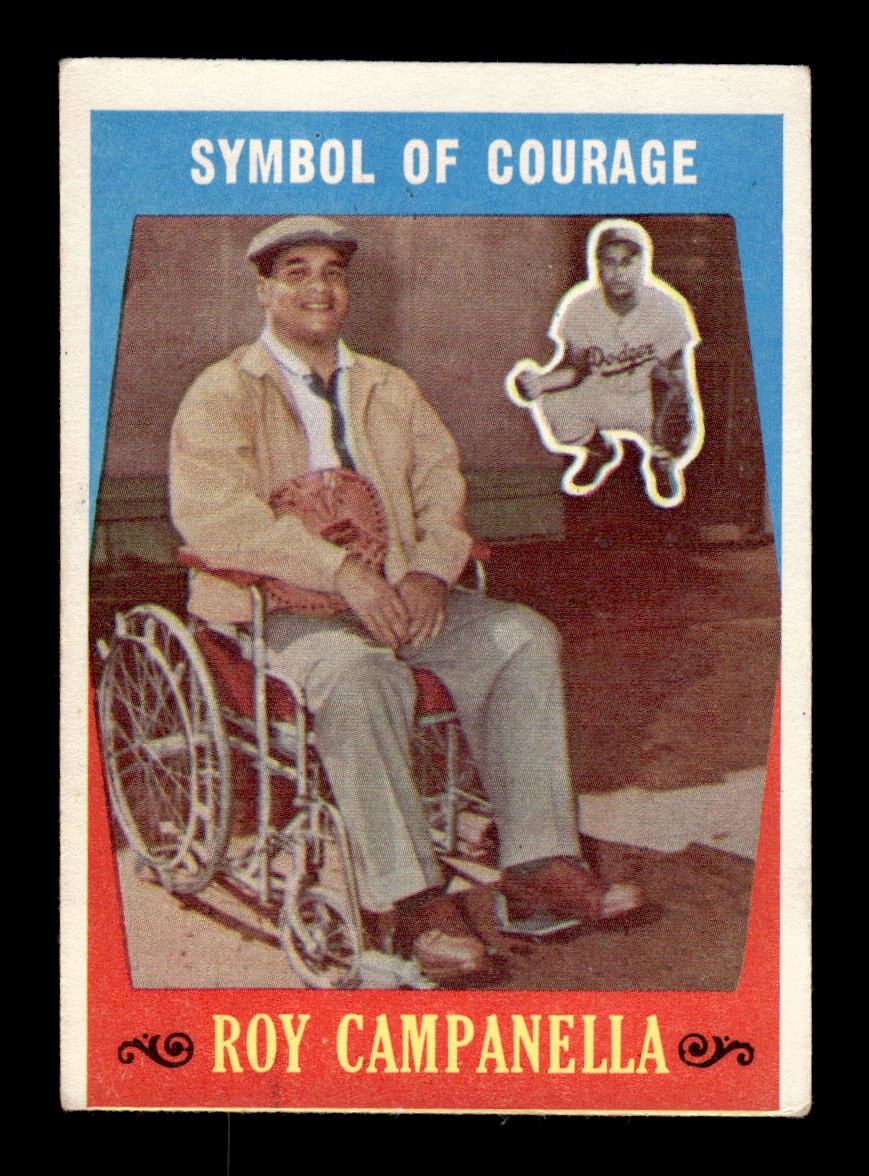 1959 Topps #550 Roy Campanella Brooklyn Dodgers EX HOF10009520