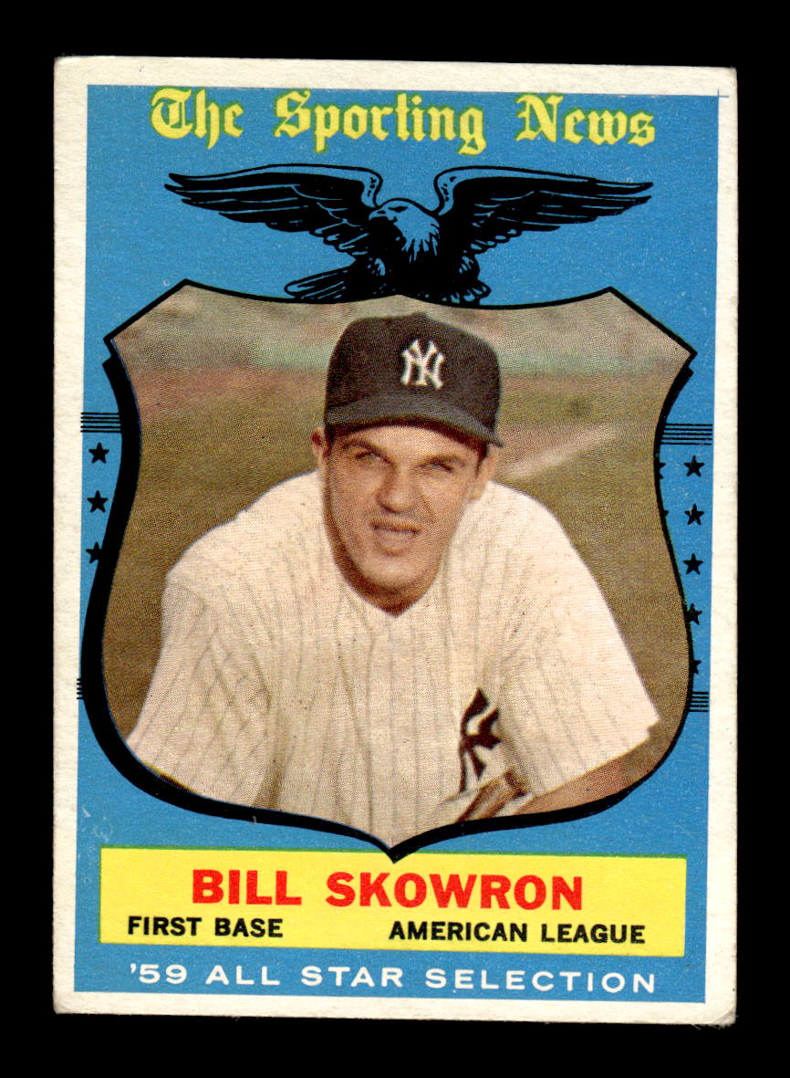 1959 Topps #554 Bill Skowron New York Yankees VGEX HOF10009524