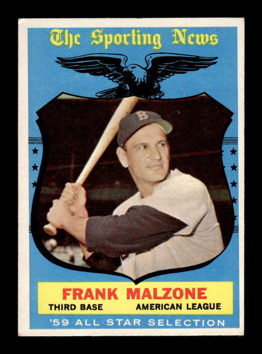 1959 Topps #558 Frank Malzone Boston Red Sox EX HOF10009527