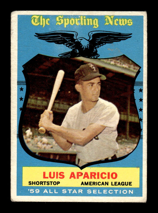 1959 Topps #560 Luis Aparicio Chicago White Sox VG HOF10009529