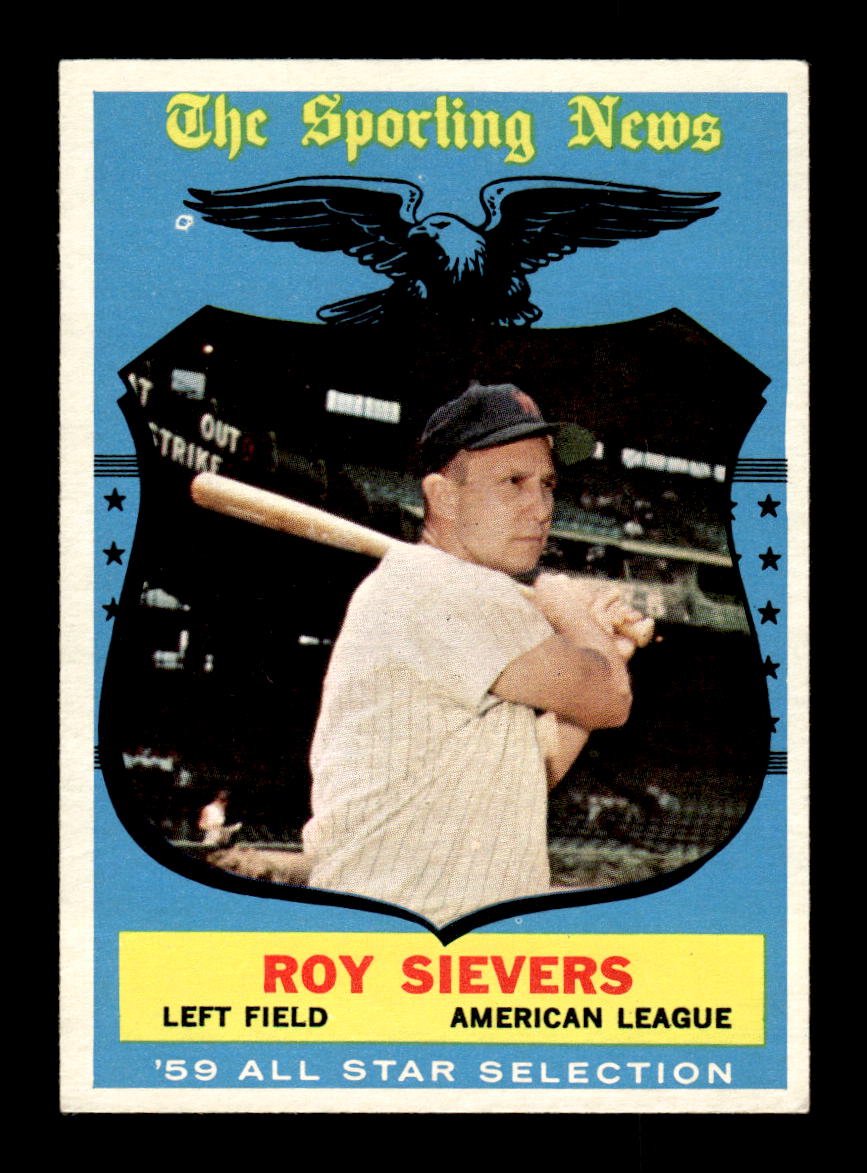 1959 Topps #566 Roy Sievers Washington Senators EXMT HOF10009530