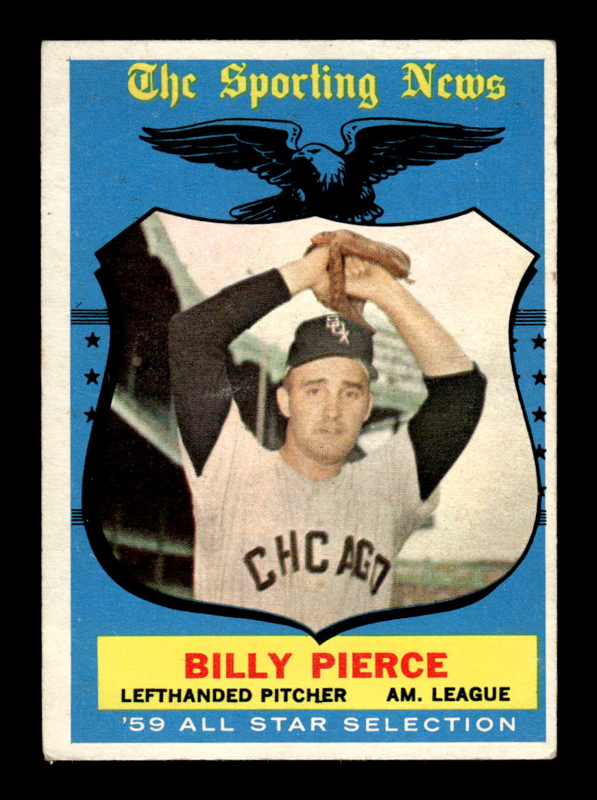 1959 Topps #572 Billy Pierce Chicago White Sox EX HOF10009534