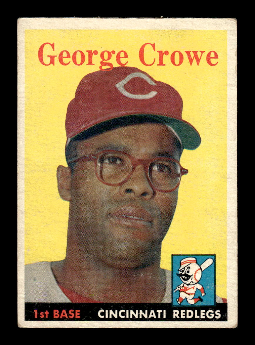 1958 Topps #12 George Crowe Cincinnati Redlegs VG KC10009544