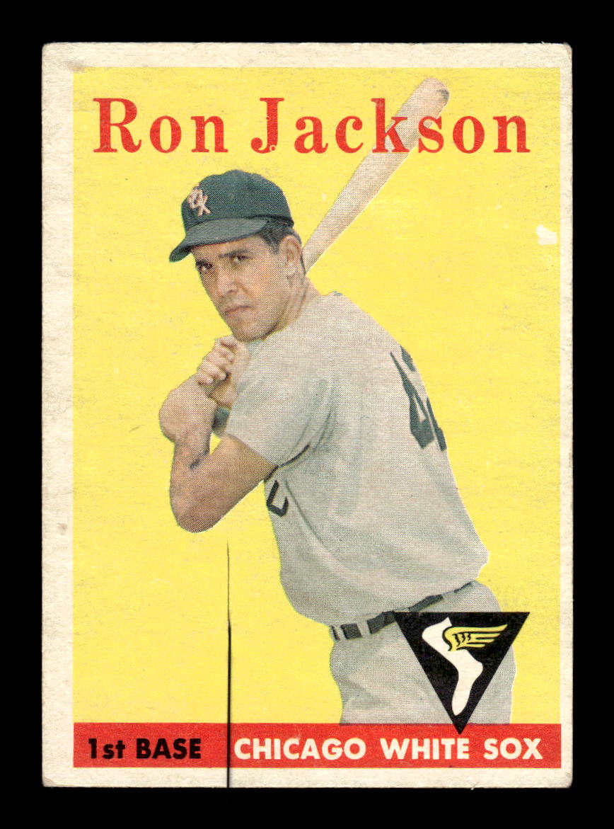 1958 Topps #26 Ron Jackson Chicago White Sox EX KC10009555