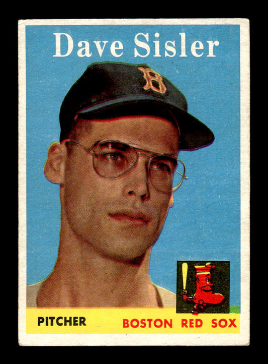 1958 Topps #59 Dave Sisler Boston Red Sox EX KC10009585