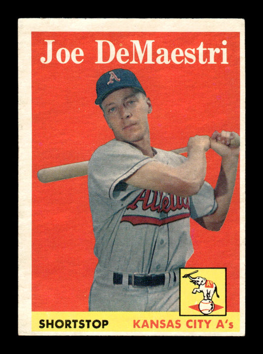 1958 Topps #62 Joe DeMaestri Kansas City Athletics EX KC10009588