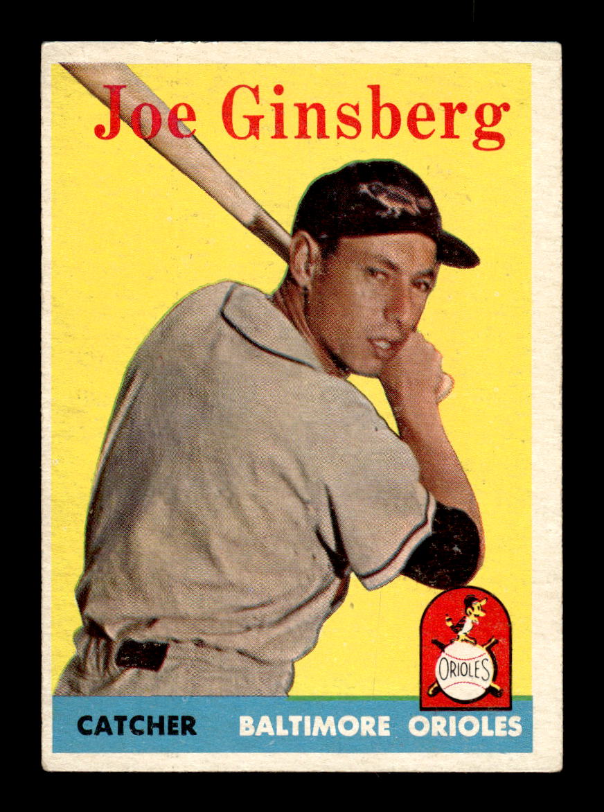 1958 Topps #67 Joe Ginsberg Baltimore Orioles EX KC10009593